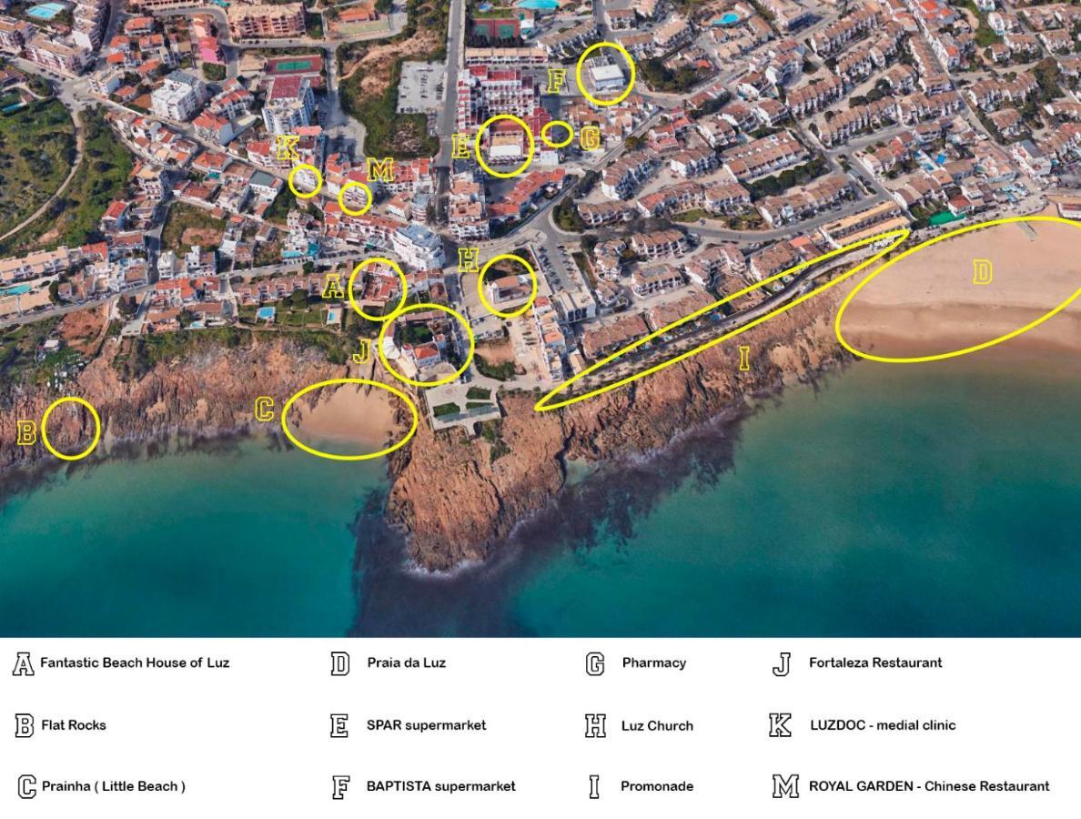 The Fantastic Beach House Of Luz Praia Da Luz Exterior foto